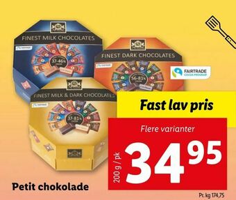 Petit chokolade