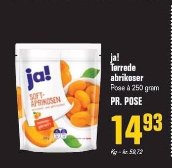 Poetzsch Padborg Ja! tørrede abrikoser tilbud