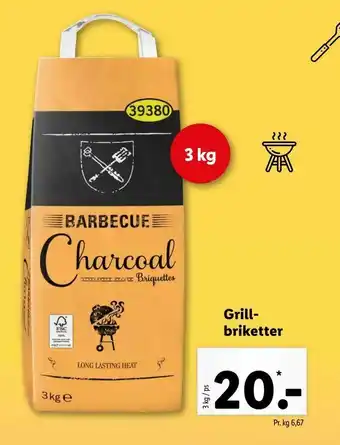 Grill- briketter