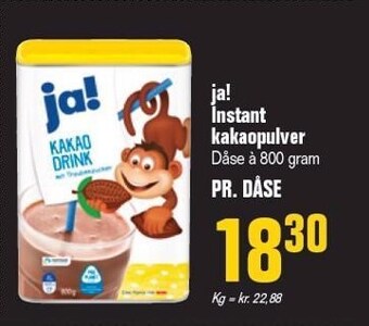Poetzsch Padborg Ja! instant kakaopulver tilbud