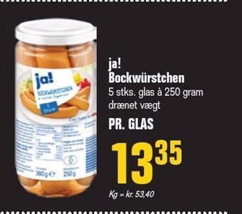 Poetzsch Padborg Ja! bockwürstchen tilbud