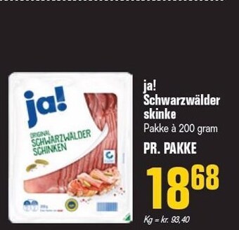 Poetzsch Padborg Ja! schwarzwälder skinke tilbud
