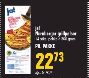 Poetzsch Padborg Ja! nurnberger grillpølser tilbud