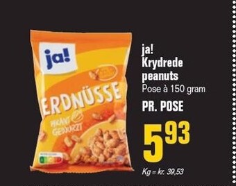 Poetzsch Padborg Ja! krydrede peanuts tilbud