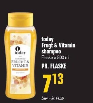 Poetzsch Padborg Today frugt & vitamin shampoo tilbud