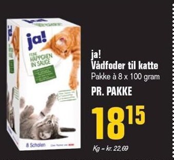 Poetzsch Padborg Ja! vådfoder til katte tilbud