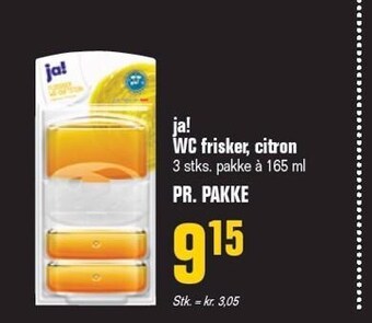 Poetzsch Padborg Ja! wc frisker, citron tilbud