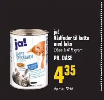 Poetzsch Padborg Ja! vådfoder til katte m. laks tilbud