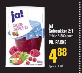 Ja! gelesukker 2:1