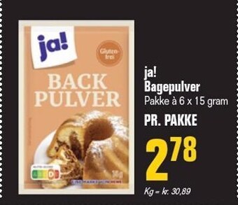 Otto Duborg Ja! bagepulver tilbud