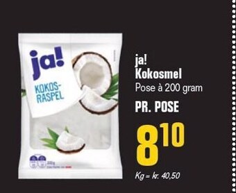 Otto Duborg Ja! kokosmel tilbud