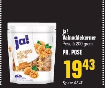 Otto Duborg Ja! valnøddekerner tilbud