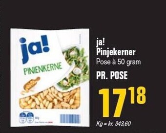 Otto Duborg Ja! pinjekerner tilbud