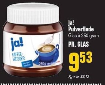 Otto Duborg Ja! pulverfløde tilbud