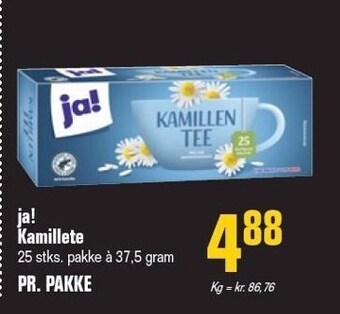 Otto Duborg Ja! kamillete tilbud