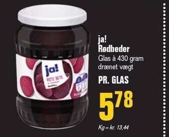 Otto Duborg Ja! rødbeder tilbud