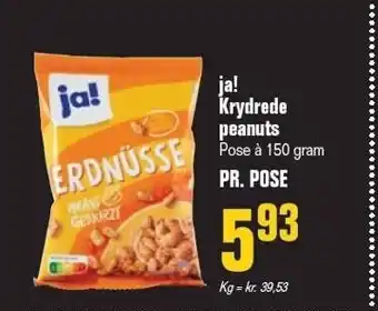 Otto Duborg Krydrede peanuts tilbud