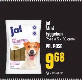 Mini tyggeben