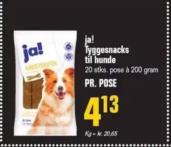 Tyggesnacks til hunde