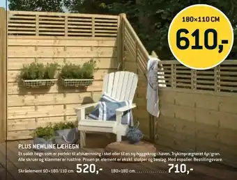 XL-BYG PLUS NEWLINE LÆHEGN tilbud