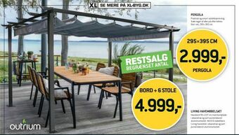 XL-BYG Pergola tilbud