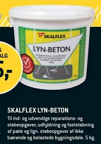 Skalflex lyn-beton