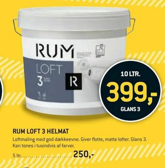 XL-BYG Rum loft 3 helmat tilbud