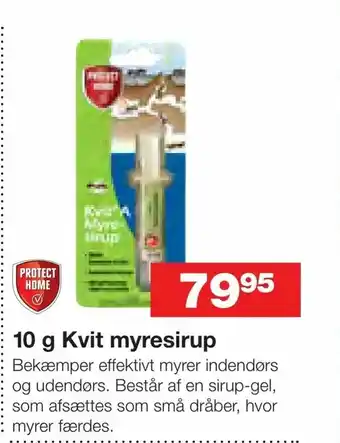 Bauhaus 10 g Kvit myresirup tilbud
