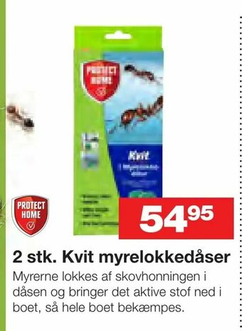 Bauhaus 2 stk. Kvit myrelokkedåser tilbud