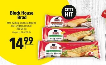 Citti Block house brød tilbud