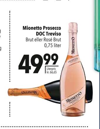 Citti Mionetto prosecco doc treviso tilbud