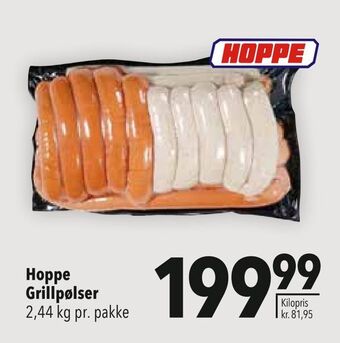 Citti Hoppe grillpølser tilbud