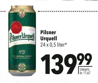 Citti Pilsner urquell tilbud