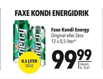 Citti Faxe kondi energy tilbud