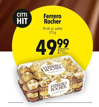 Citti Ferrero rocher tilbud