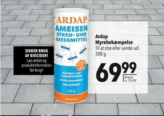 Citti Ardap myrebekæmpelse tilbud