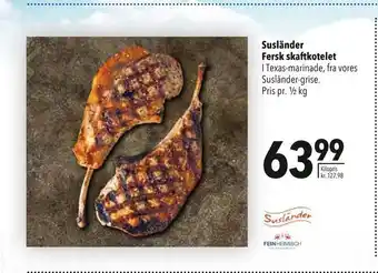 Susländer fersk skaftkotelet