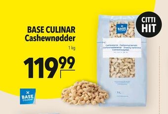 Citti Base culinar cashewnødder tilbud