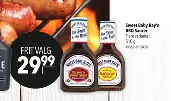 Citti Sweet baby ray's bbq saucer tilbud