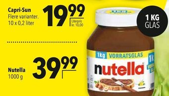 Citti Nutella tilbud