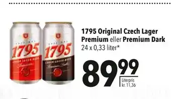 1795 original czech lager premium eller premium dark