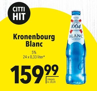 Citti Kronenbourg blanc tilbud