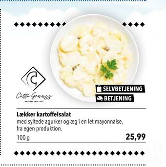 Citti Lækker kartoffelsalat tilbud