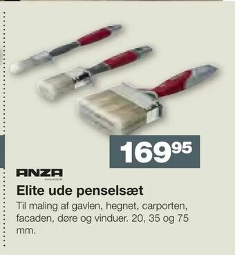 Elite ude penselsæt