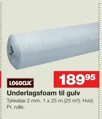 Bauhaus Underlagsfoam til gulv tilbud