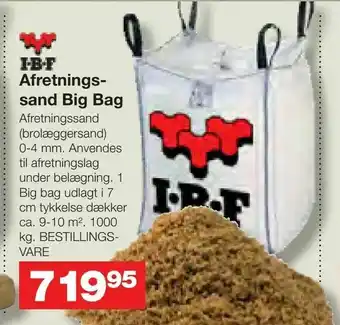 Bauhaus Afretnings sand Big Bag tilbud