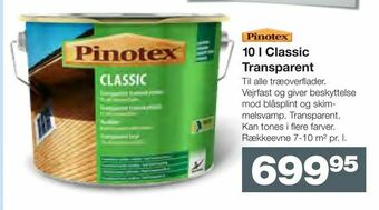 Bauhaus 10 l Classic Transparent tilbud