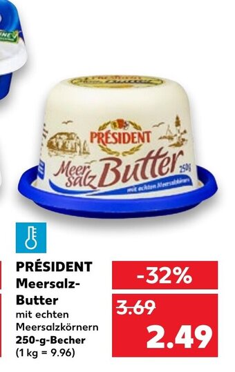 Président Meersalz Butter