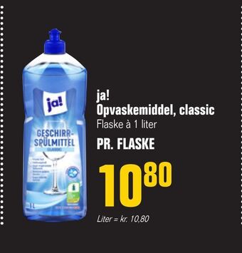Otto Duborg Ja! opvaskemiddel, classic tilbud