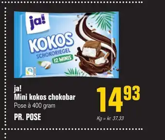 Otto Duborg Ja! mini kokos chokobar tilbud